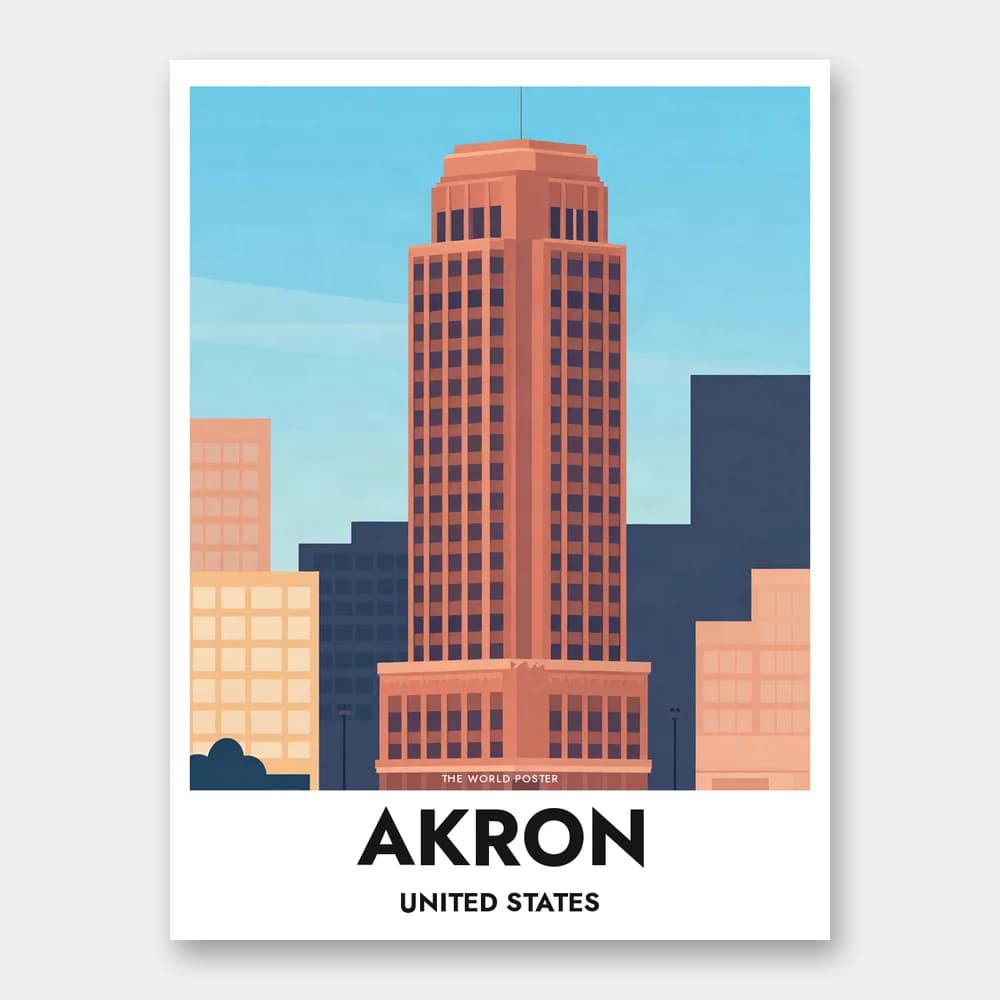 Poster AKRON – Huntington Tower - Image 1 of 6