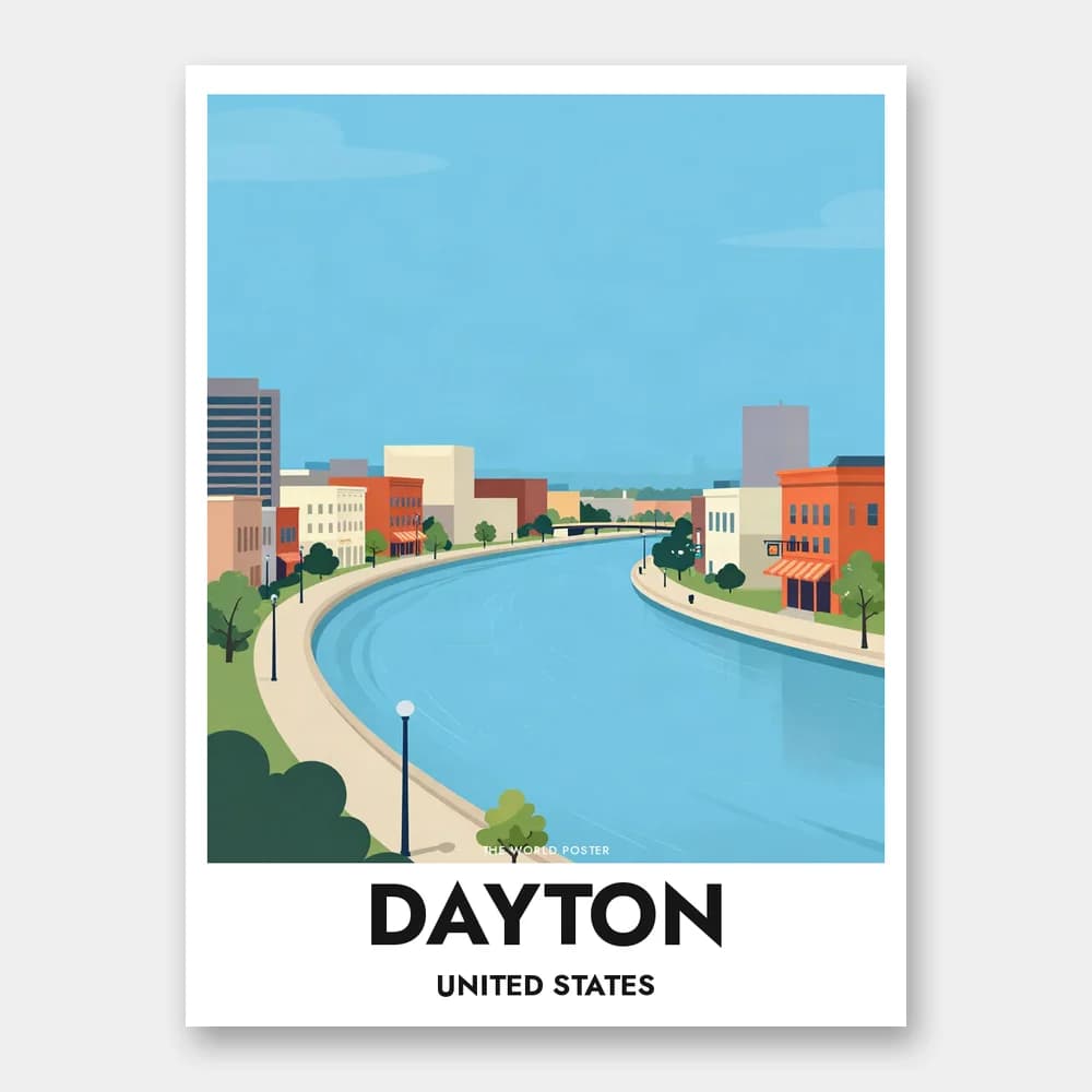 Poster DAYTON – Great Miami River - Image 1 of 6