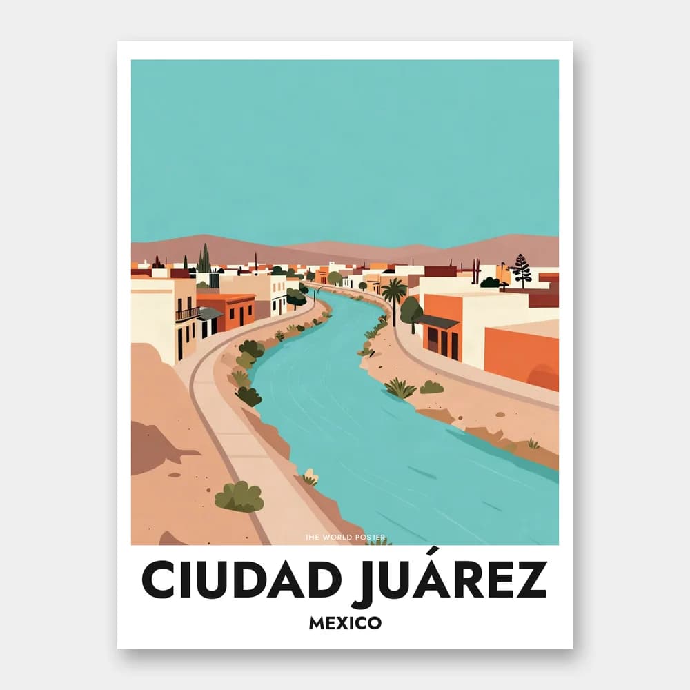 Poster CIUDAD JUÁREZ – Rio Grande - Image 1 of 6