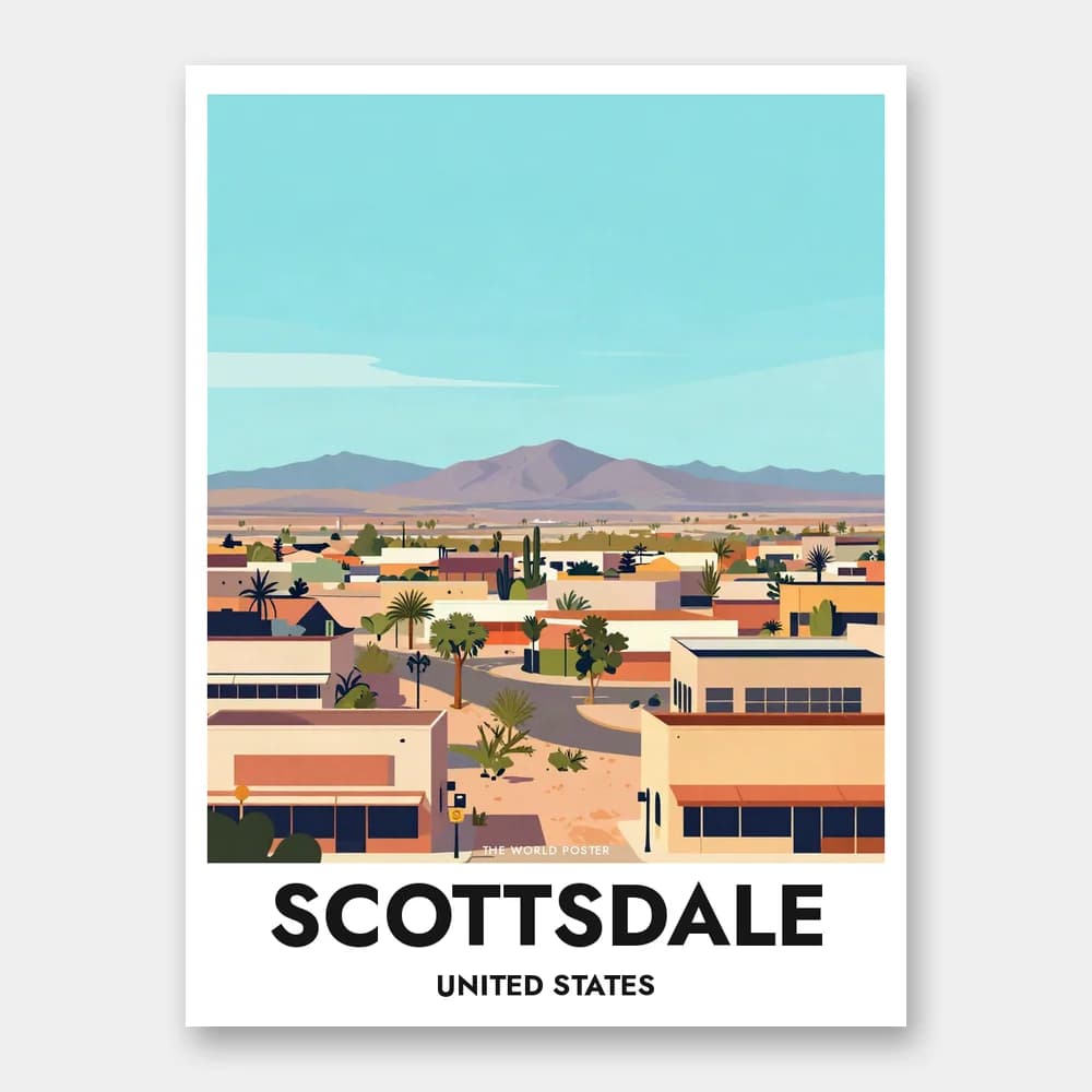 Poster SCOTTSDALE – Salt River Valley - Image 1 of 6