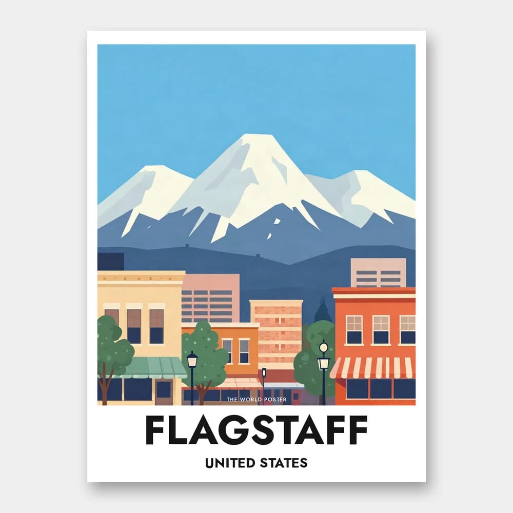 Poster FLAGSTAFF – San Francisco Peaks - Image 1 of 6