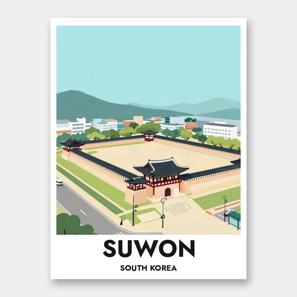 Poster SUWON – Hwaseong-Festung - Image 1 of 6