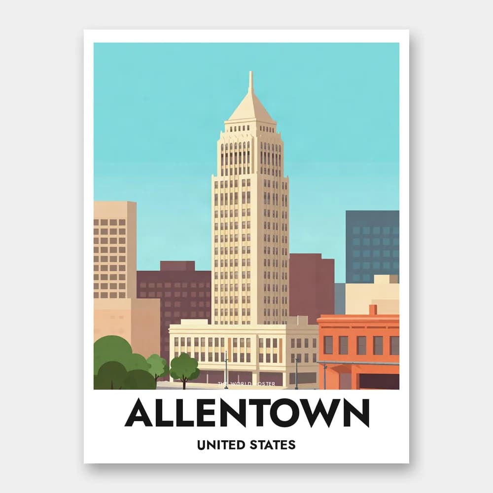 Poster ALLENTOWN – Edificio PPL - Image 1 of 6