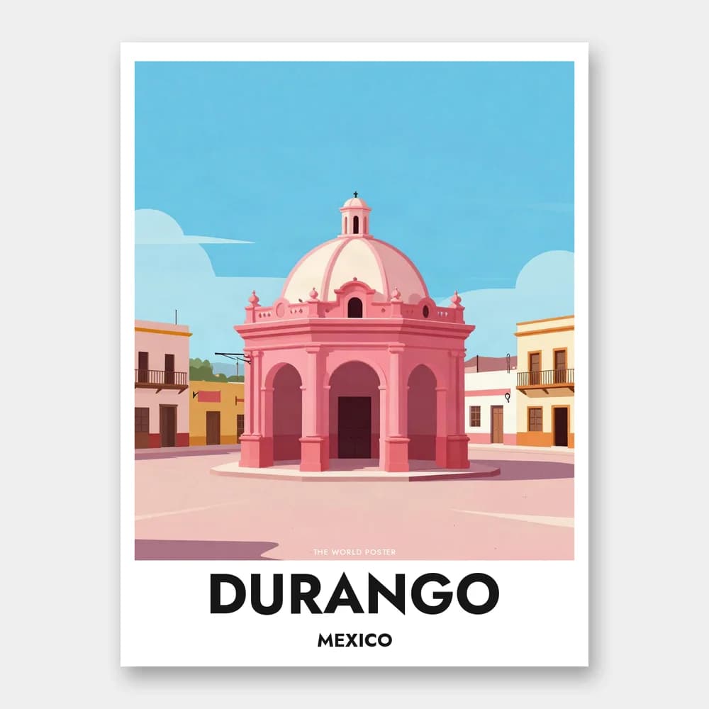 Poster DURANGO – Plaza de Armas - Image 1 of 6