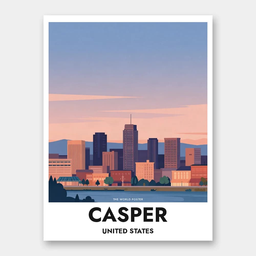 Poster CASPER – Panoramablick in der Dämmerung - Image 1 of 6
