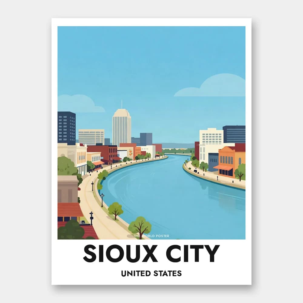 Poster SIOUX CITY – Missouri River - Image 1 of 6
