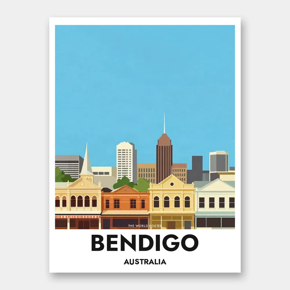 Poster BENDIGO – Viktorianisches Architekturerbe - Image 1 of 6