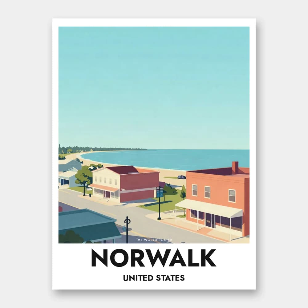 Plakat NORWALK – Long Island Sound - Image 1 of 6