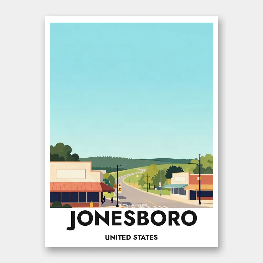 Poster JONESBORO – Crowley's Ridge - Image 1 of 6