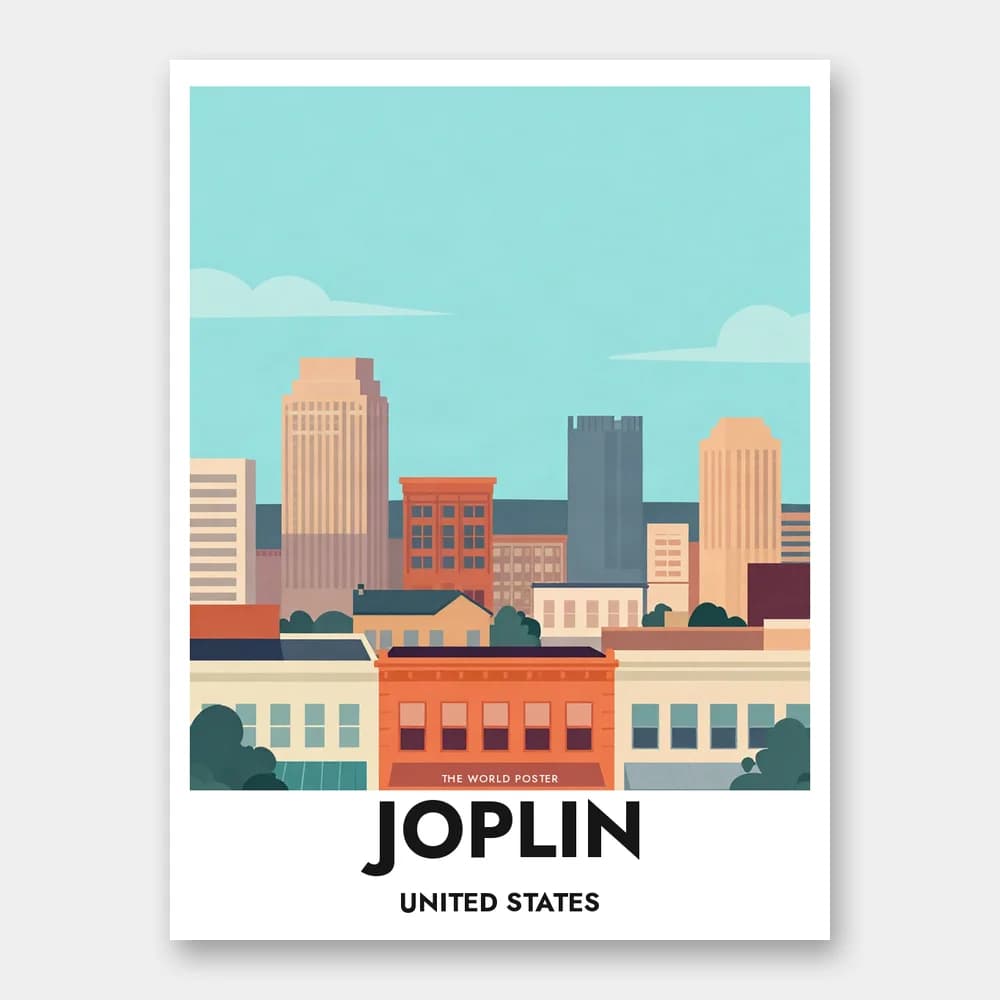 Poster JOPLIN – Weite Skyline-Ansicht - Image 1 of 6
