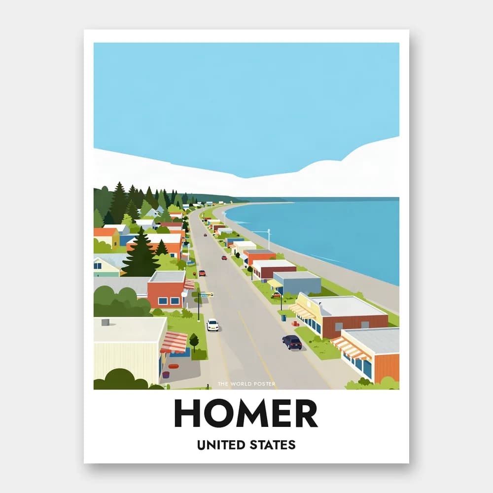 Plakat HOMER – Homer Spit - Image 1 of 6