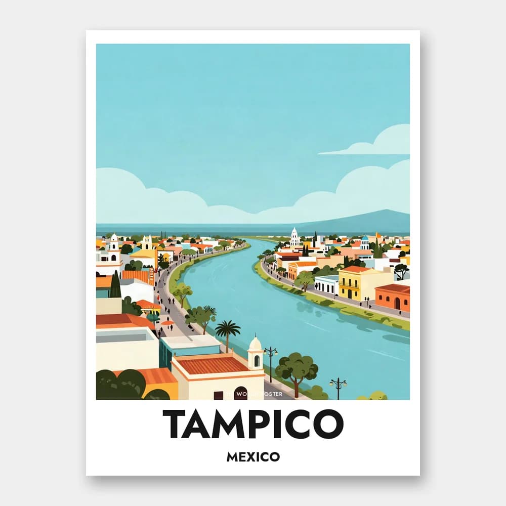 Poster TAMPICO – Río Pánuco - Image 1 of 6