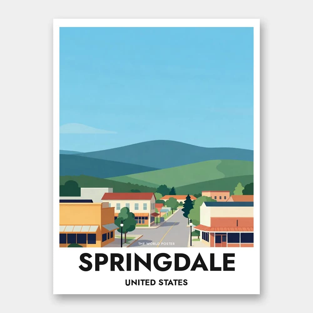 Plakat SPRINGDALE – Springfield Plateau - Image 1 of 6