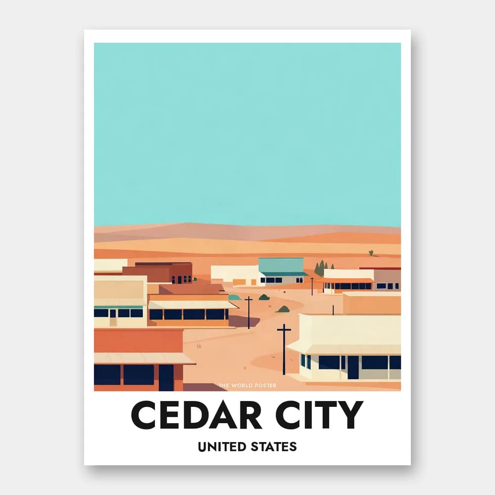 Poster CEDAR CITY – Cedar Valley - Image 1 of 6