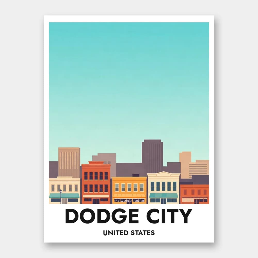 Poster DODGE CITY – Panorama der High Plains - Image 1 of 6