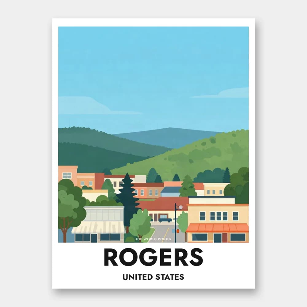 Poster ROGERS – Panorama der Ozarks - Image 1 of 6