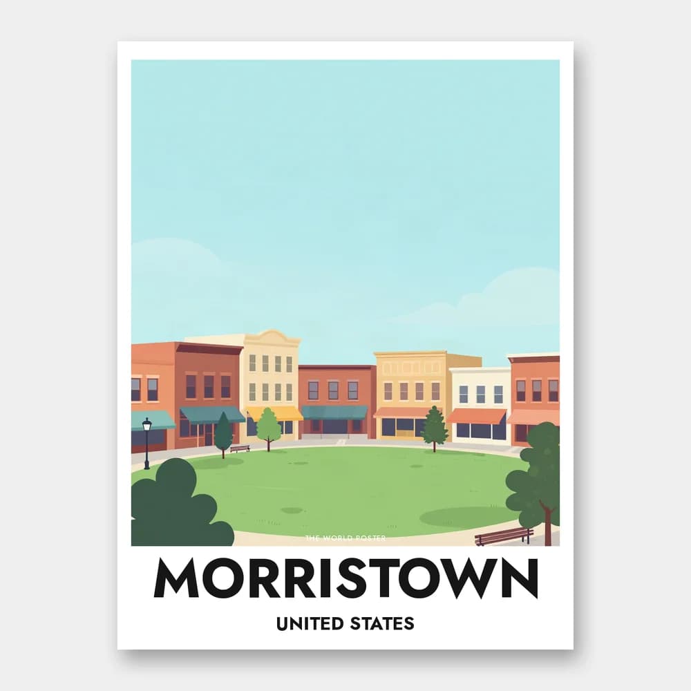 Poster MORRISTOWN – Morristown Green - Image 1 of 6