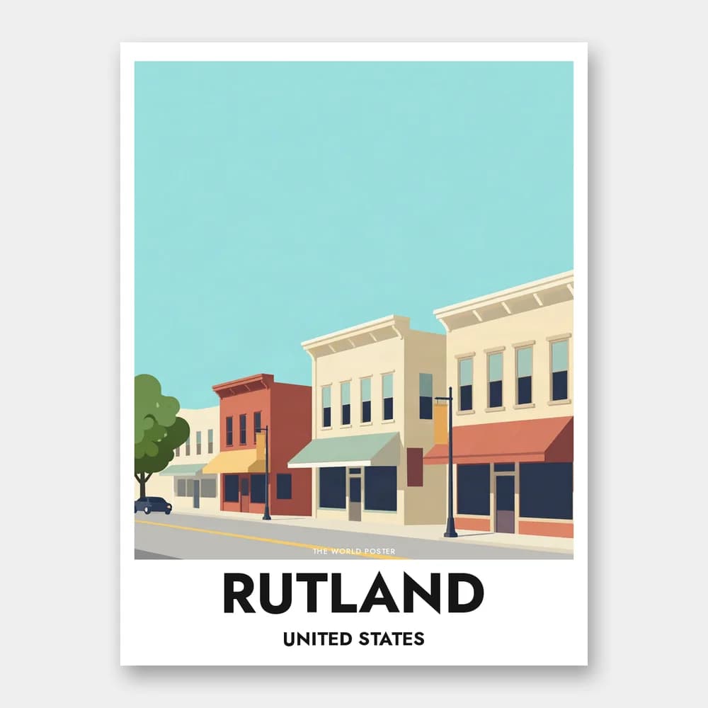 Poster RUTLAND – Das historische Stadtzentrum - Image 1 of 6