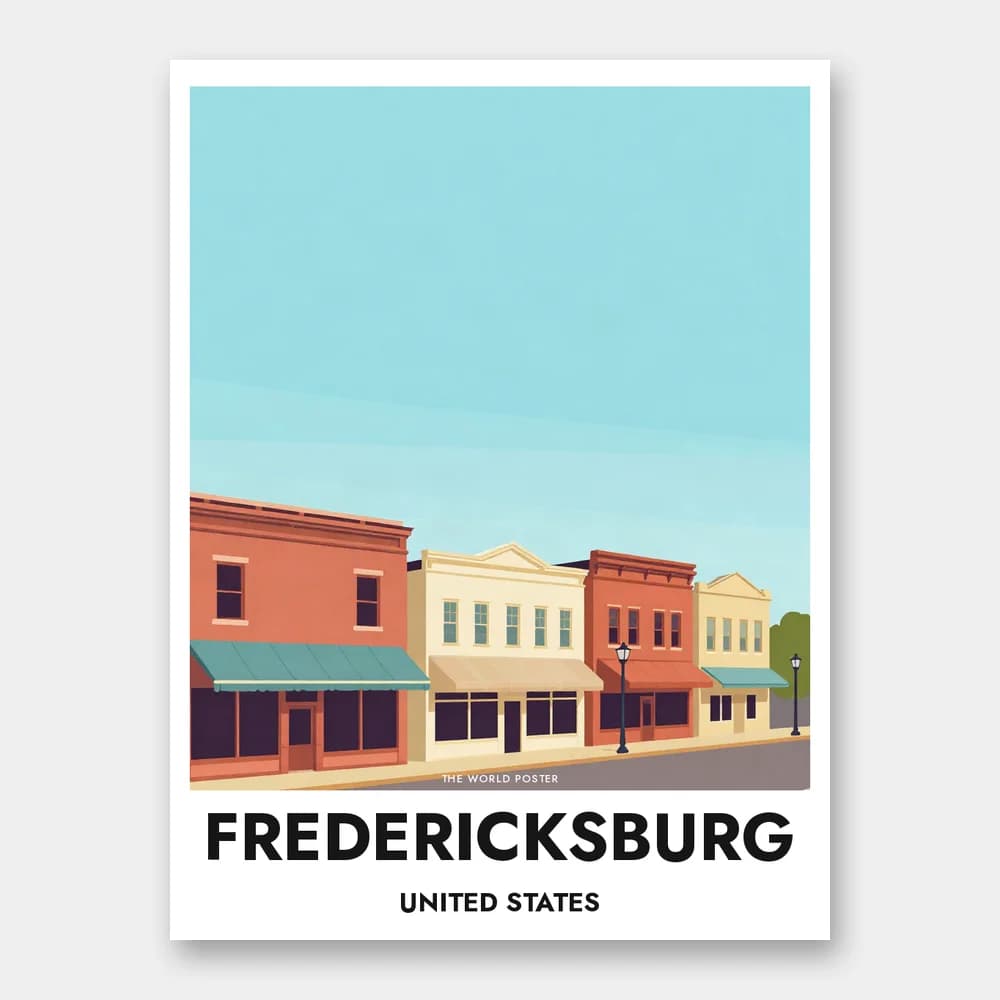 Poster FREDERICKSBURG – Distretto storico - Image 1 of 6