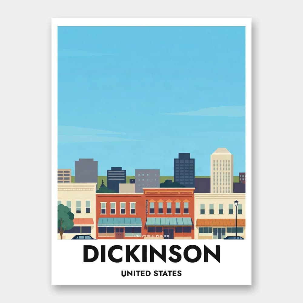 Poster DICKINSON – Weite Skyline-Ansicht - Image 1 of 6