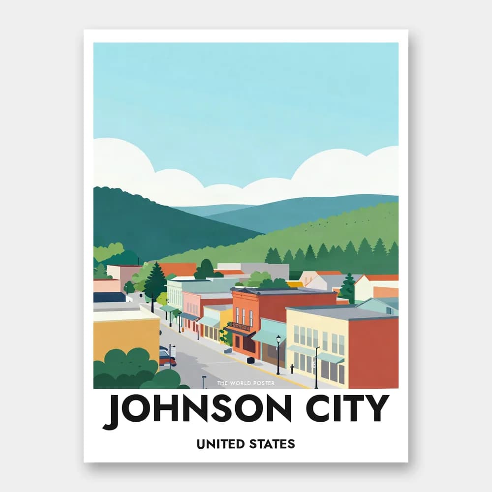 Poster JOHNSON CITY – Appalachen-Tal - Image 1 of 6