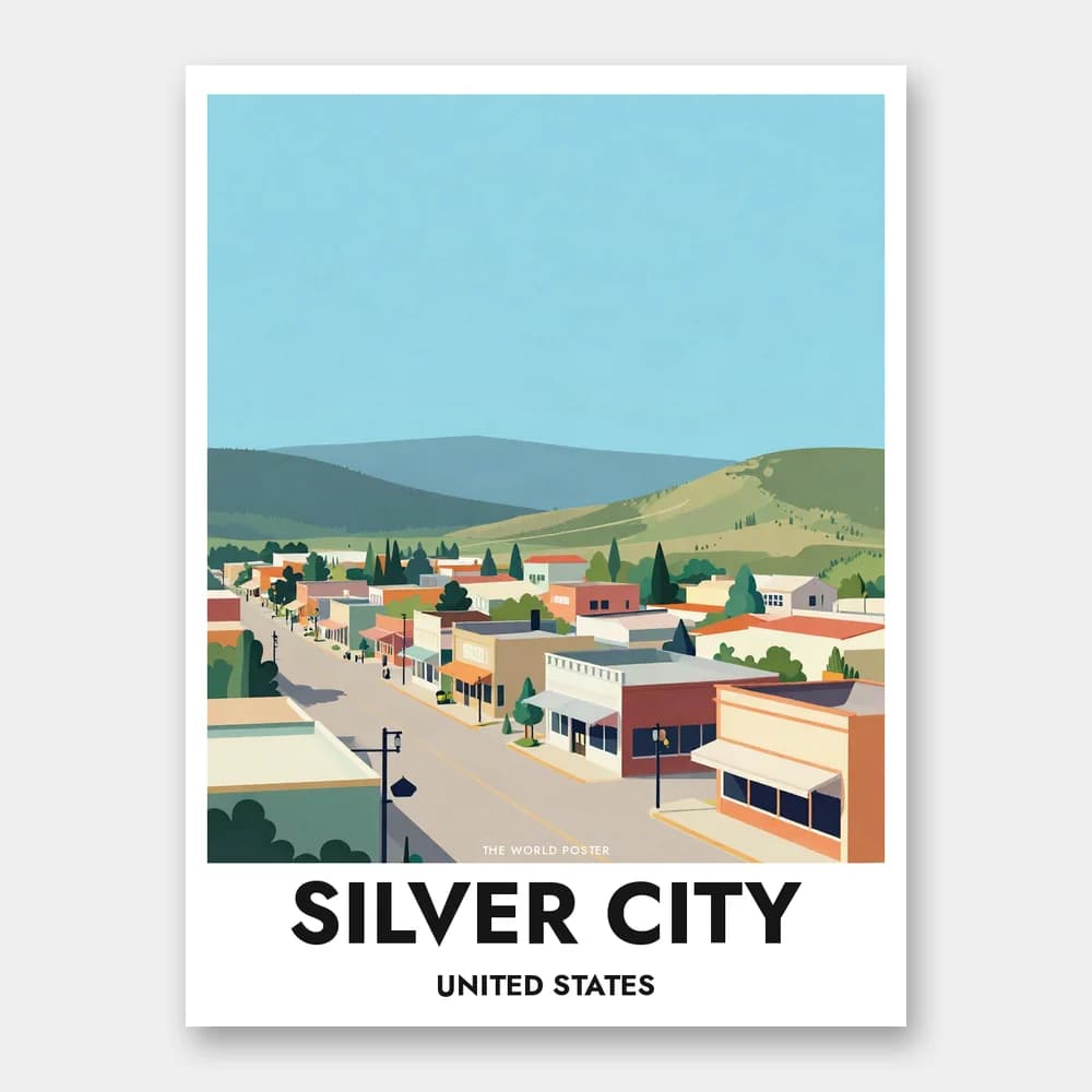 Poster SILVER CITY – Panorama der Stadt - Image 1 of 6