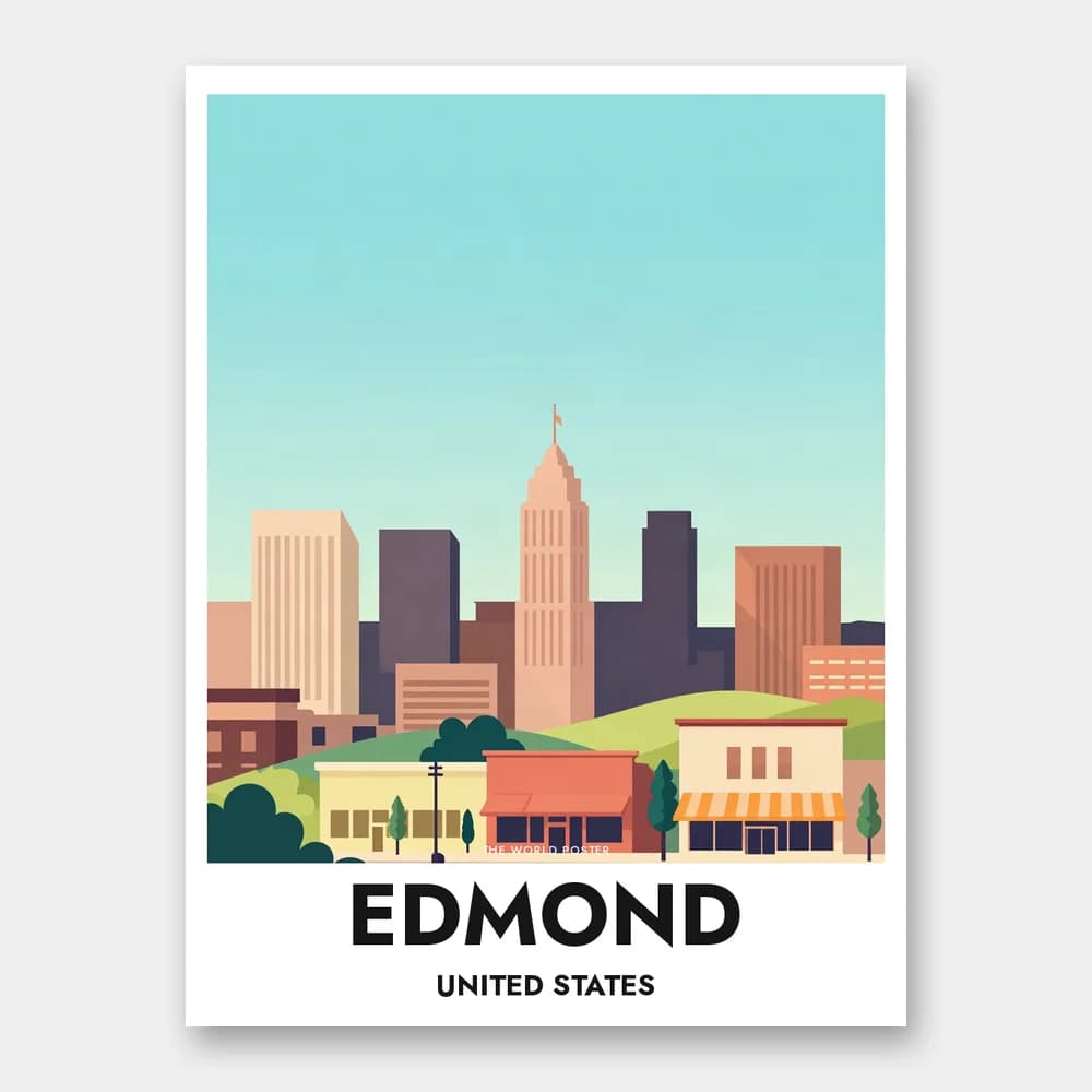 Poster EDMOND – Panorama dello skyline cittadino - Image 1 of 6