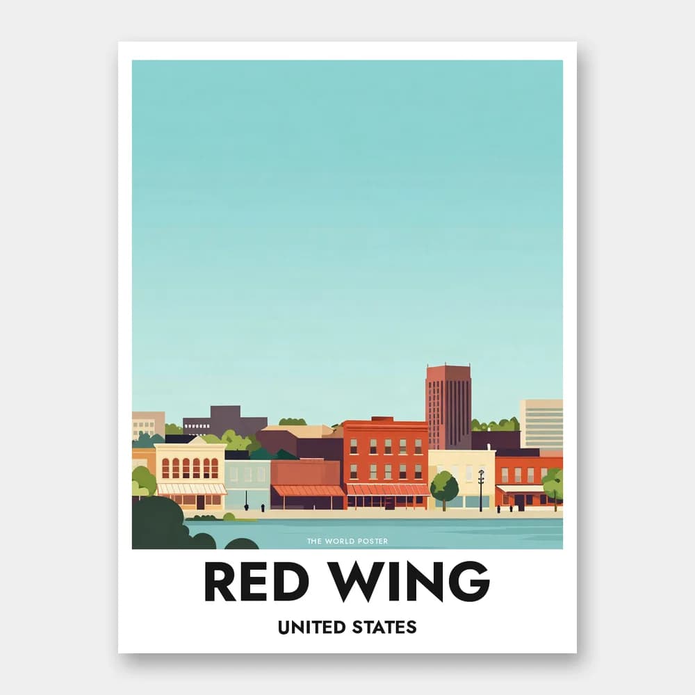 Poster RED WING – Panoramablick - Image 1 of 6