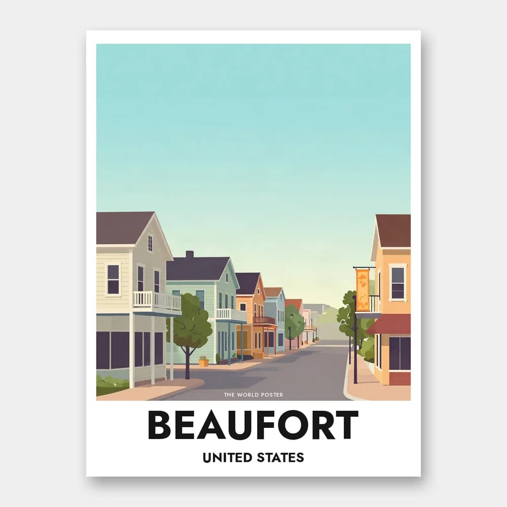 Poster BEAUFORT – Historische Antebellum-Architektur - Image 1 of 6