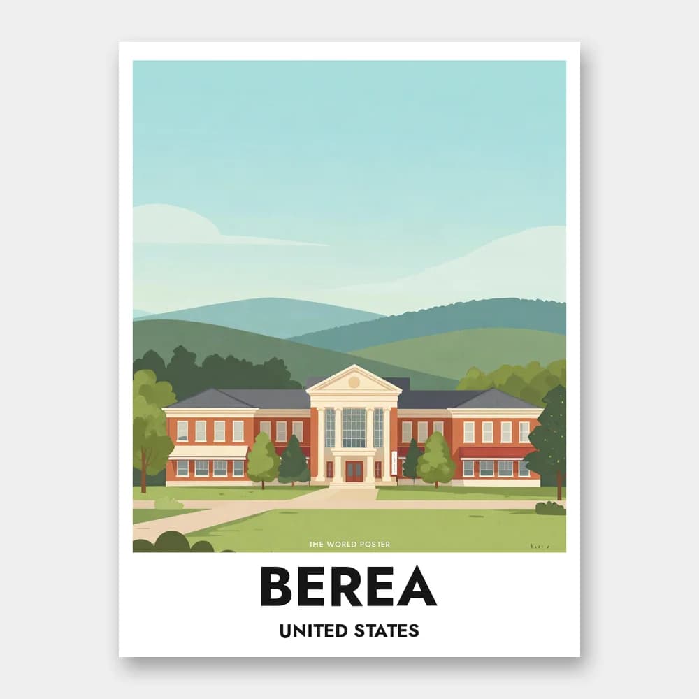 Poster BEREA – Campus des Berea College - Image 1 of 6