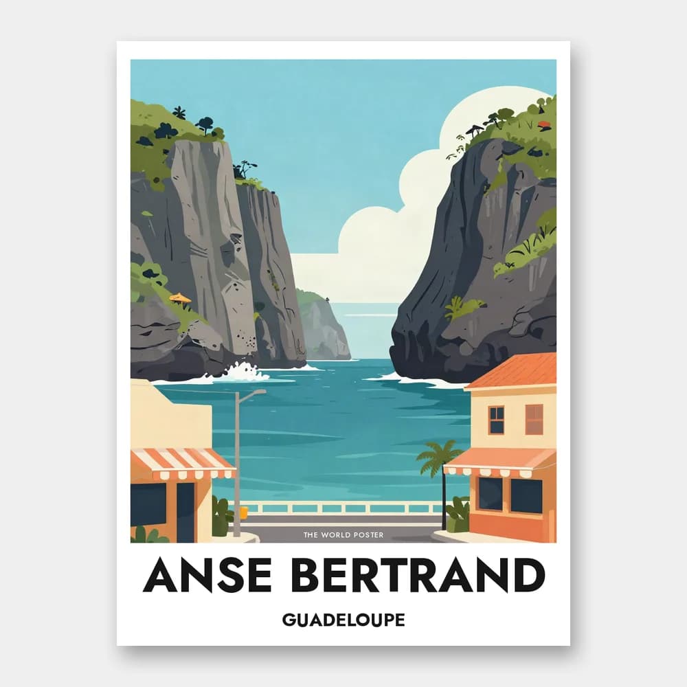 Poster ANSE BERTRAND – Pointe de la Grande Vigie - Image 1 of 6
