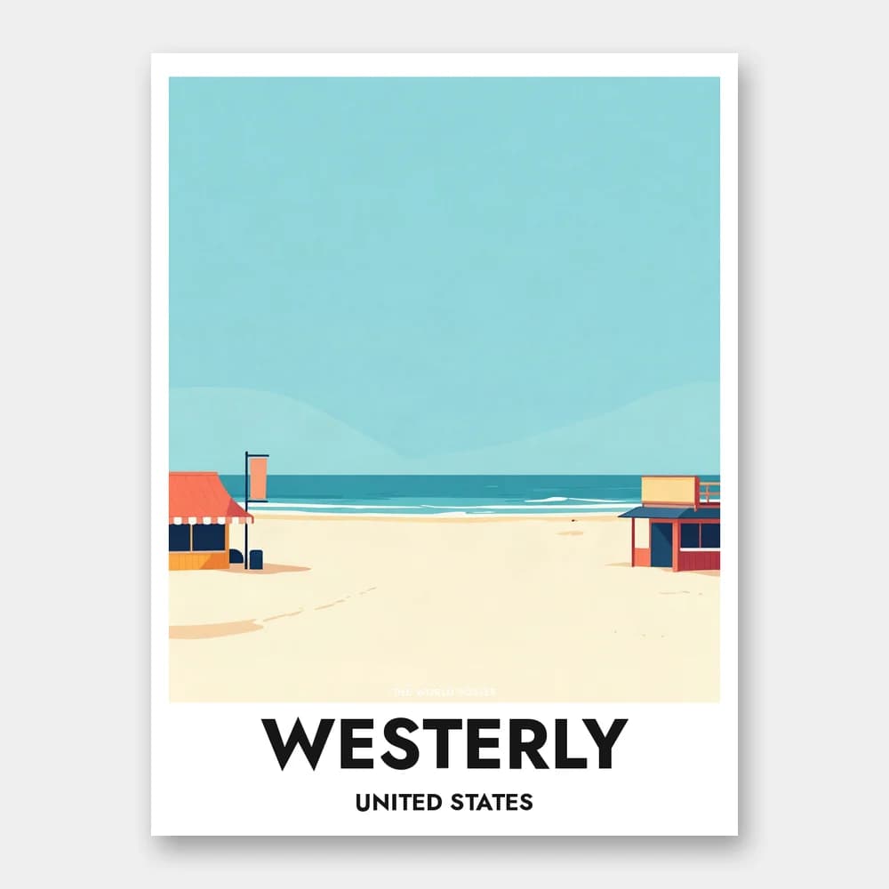 Affiche WESTERLY – Misquamicut State Beach - Image 1 of 6