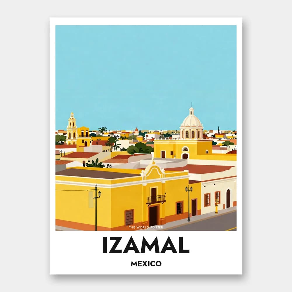 Poster IZAMAL – Vista panoramica della città - Image 1 of 6