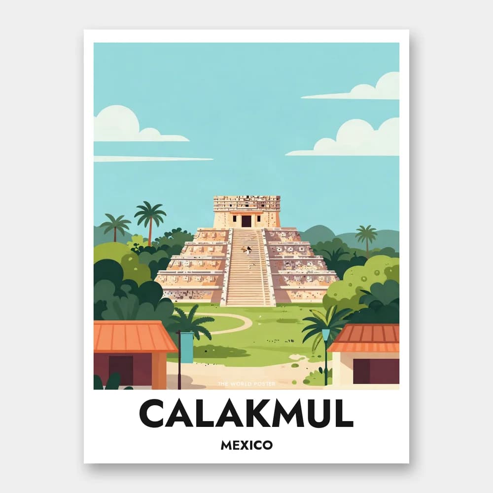 Poster CALAKMUL – Panoramablick - Image 1 of 6