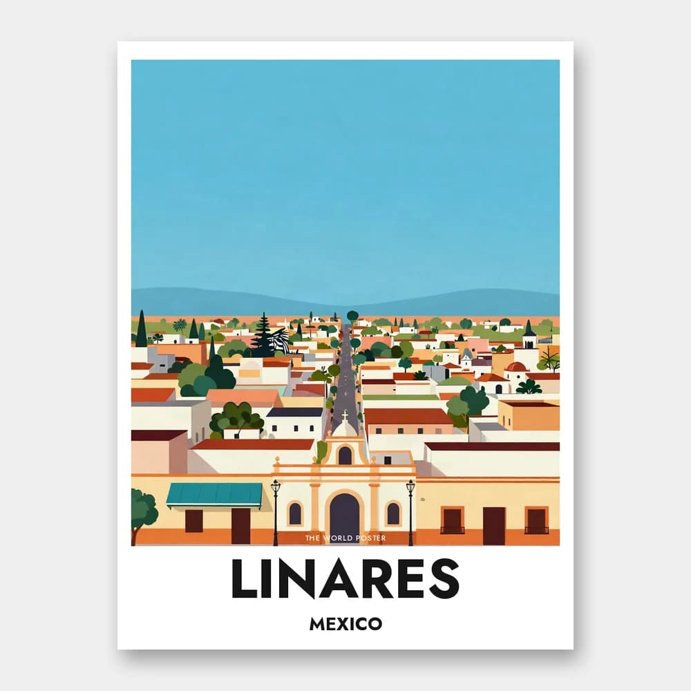 Poster LINARES – Weite Panoramansicht - Image 1 of 6
