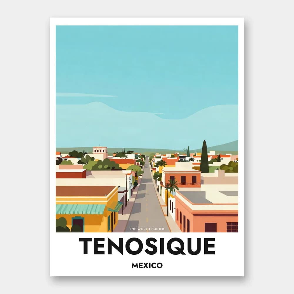 Poster TENOSIQUE – Panoramablick auf die Stadt - Image 1 of 6