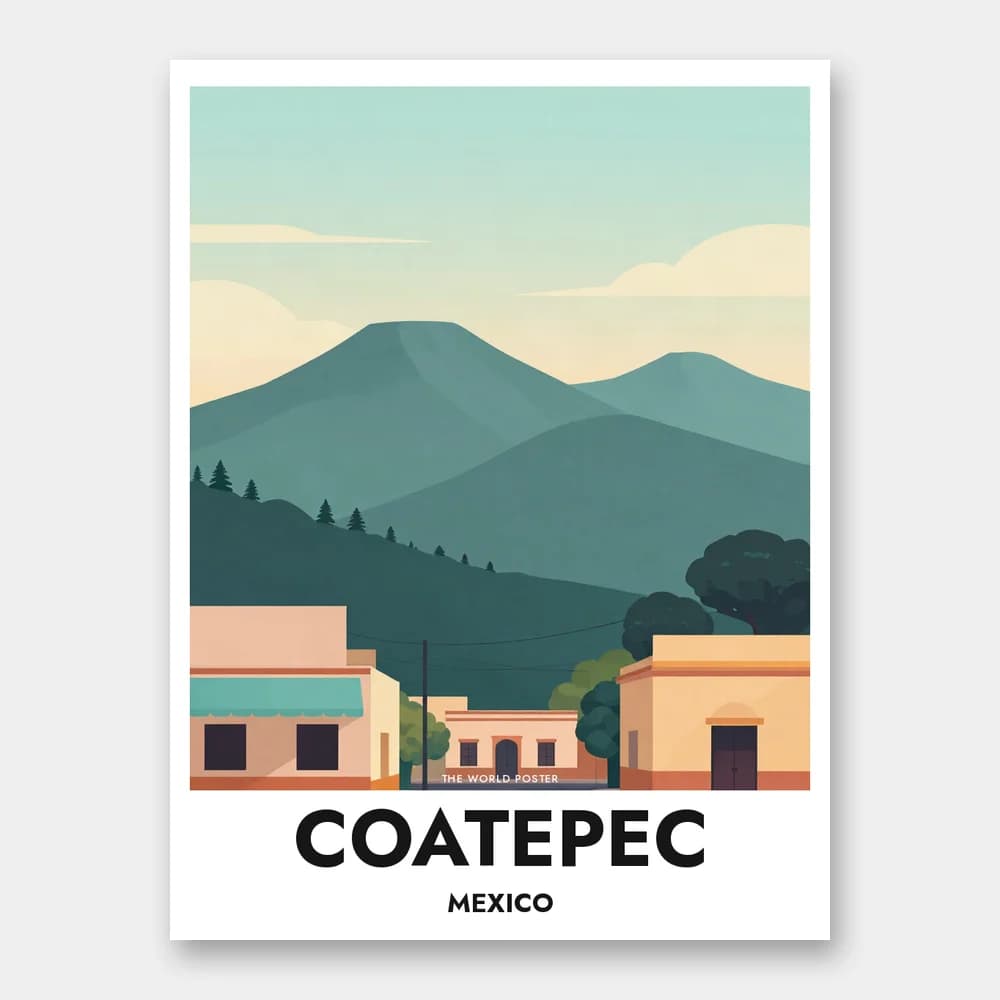 Affisch COATEPEC – Sierra Madre Occidental - Image 1 of 6