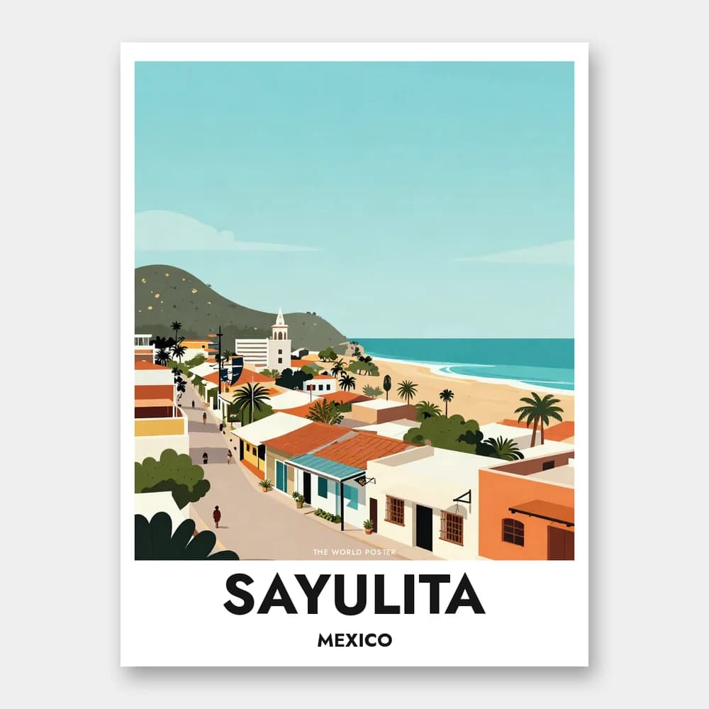 Poster SAYULITA – Vista panoramica - Image 1 of 6