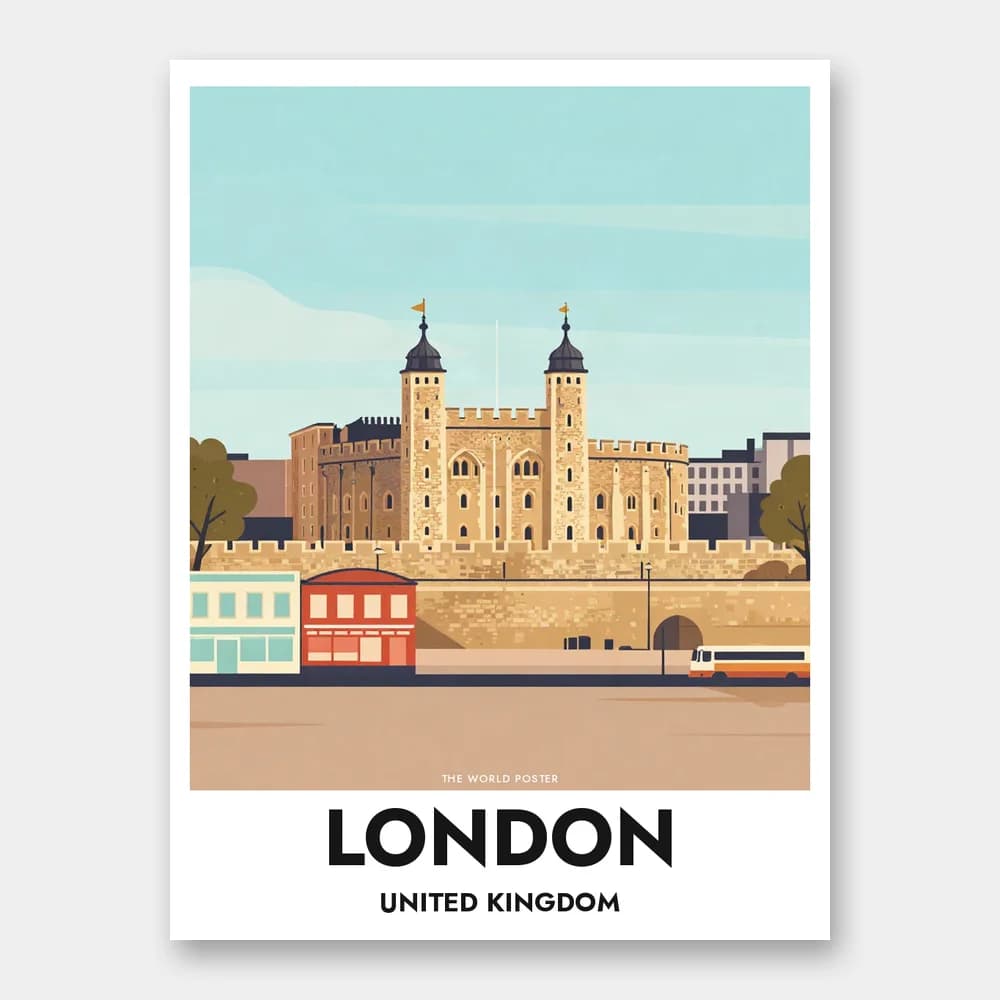 Poster LONDON – Tower of London - Image 1 of 6