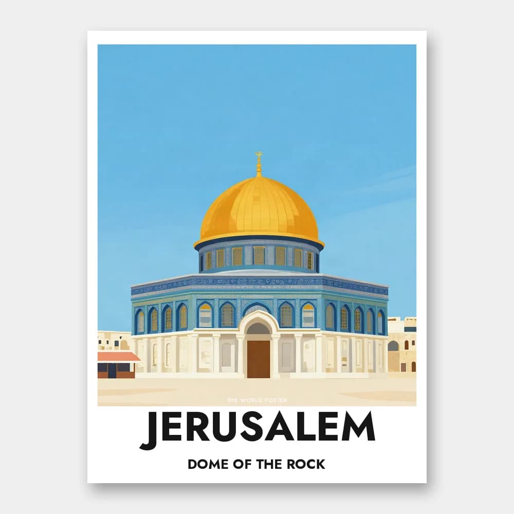 Poster JERUSALEM – Felsendom - Image 1 of 6