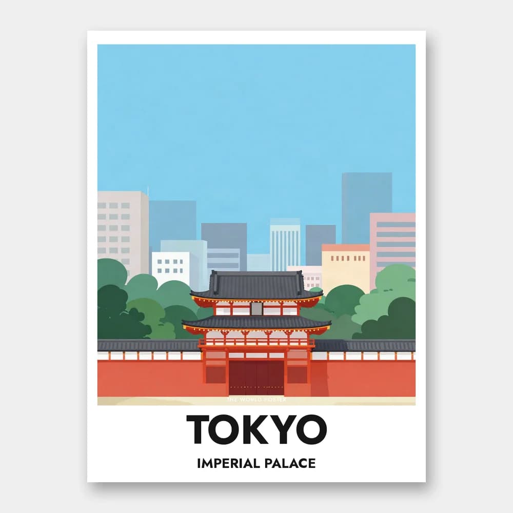 Poster TOKYO – Kaiserpalast - Image 1 of 6