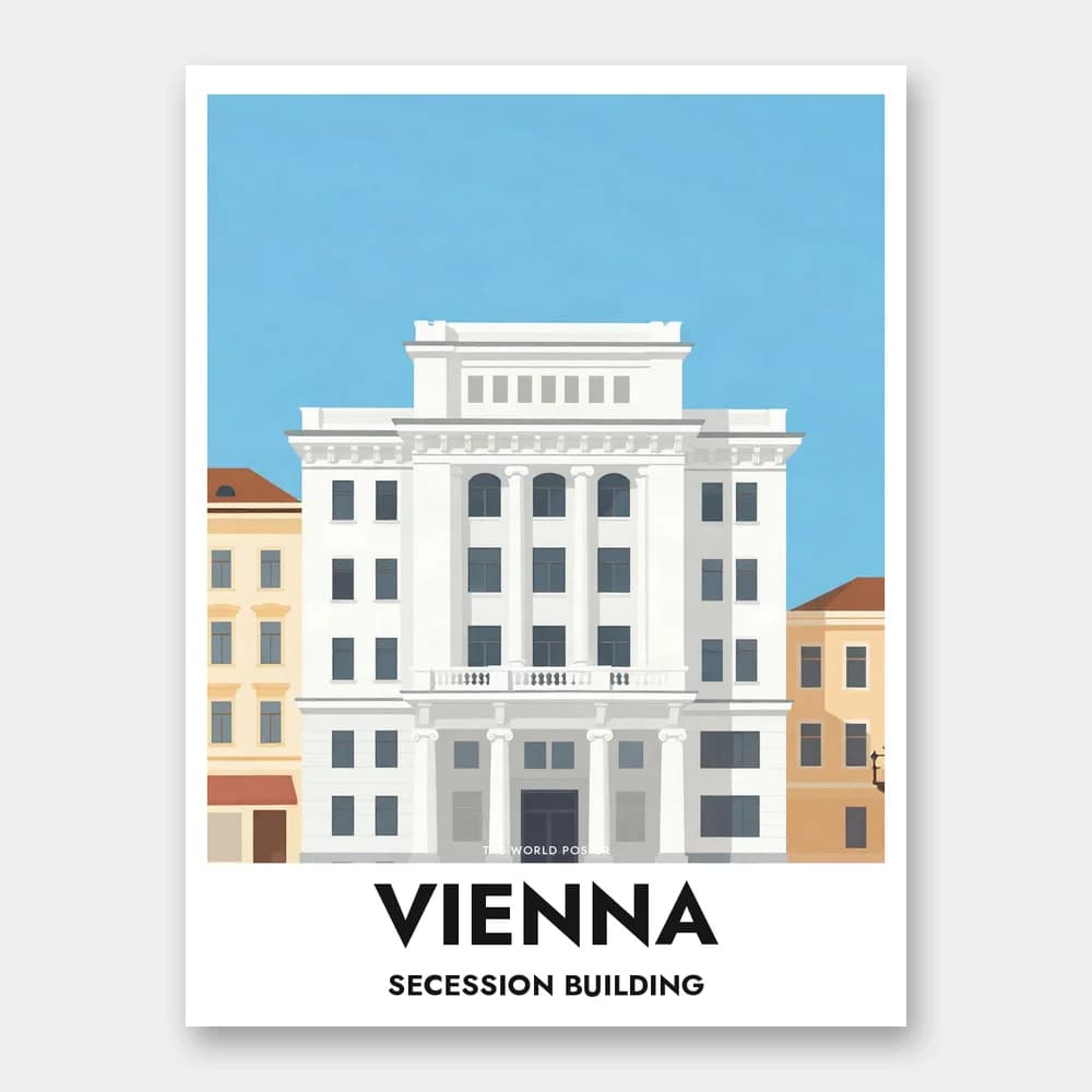 Poster WIEN – Secessionsgebäude - Image 1 of 6