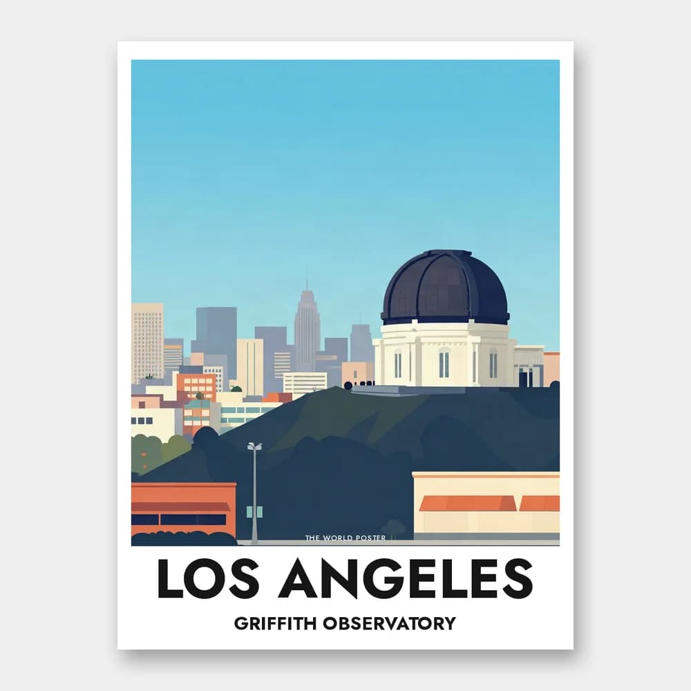 Poster LOS ANGELES – Griffith Observatory - Image 1 of 6