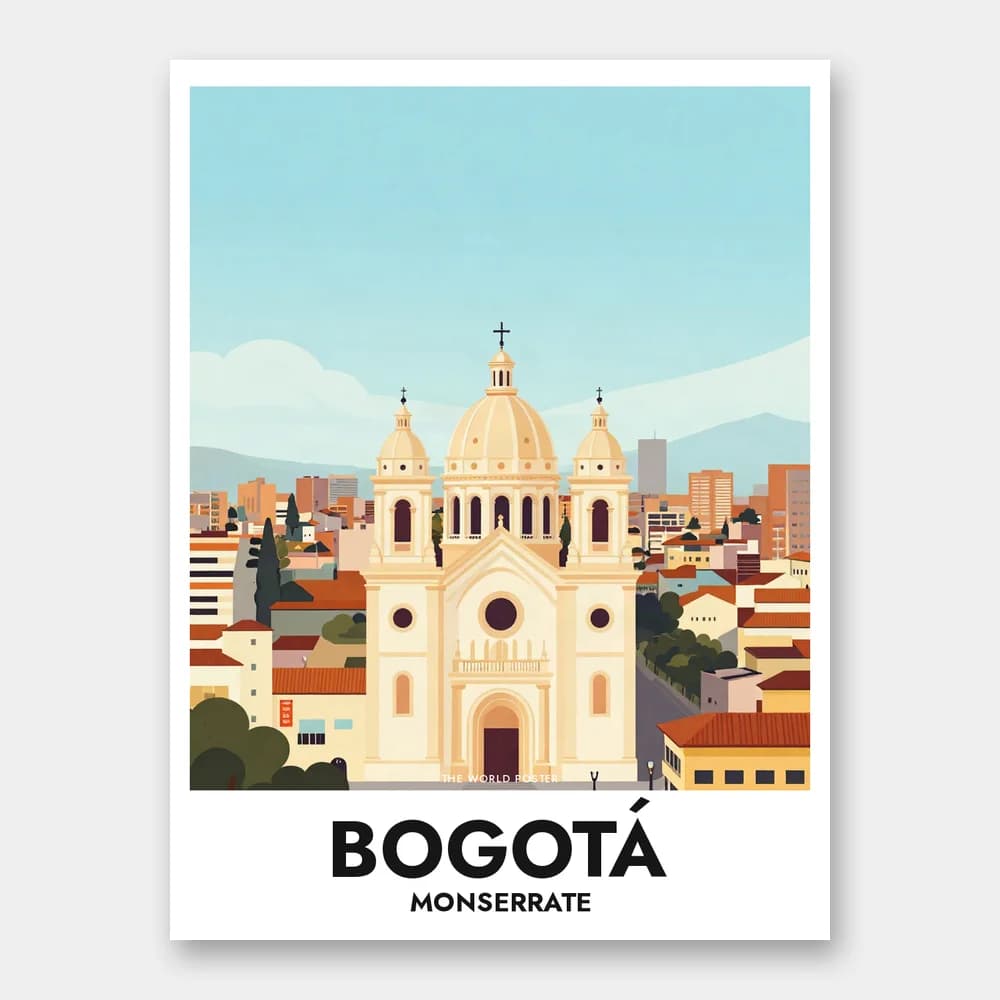 Poster BOGOTÁ – Cerro Monserrate und seine Basilika - Image 1 of 6