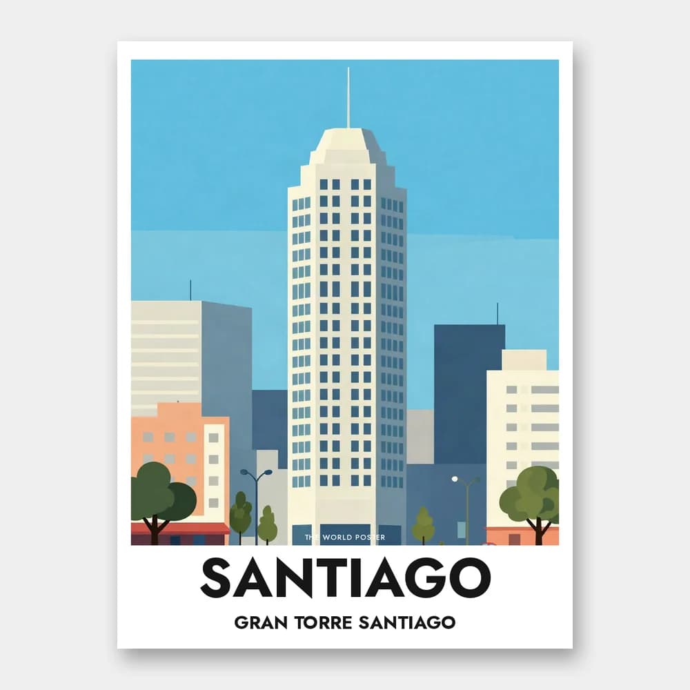 Poster SANTIAGO – Gran Torre Santiago - Image 1 of 6