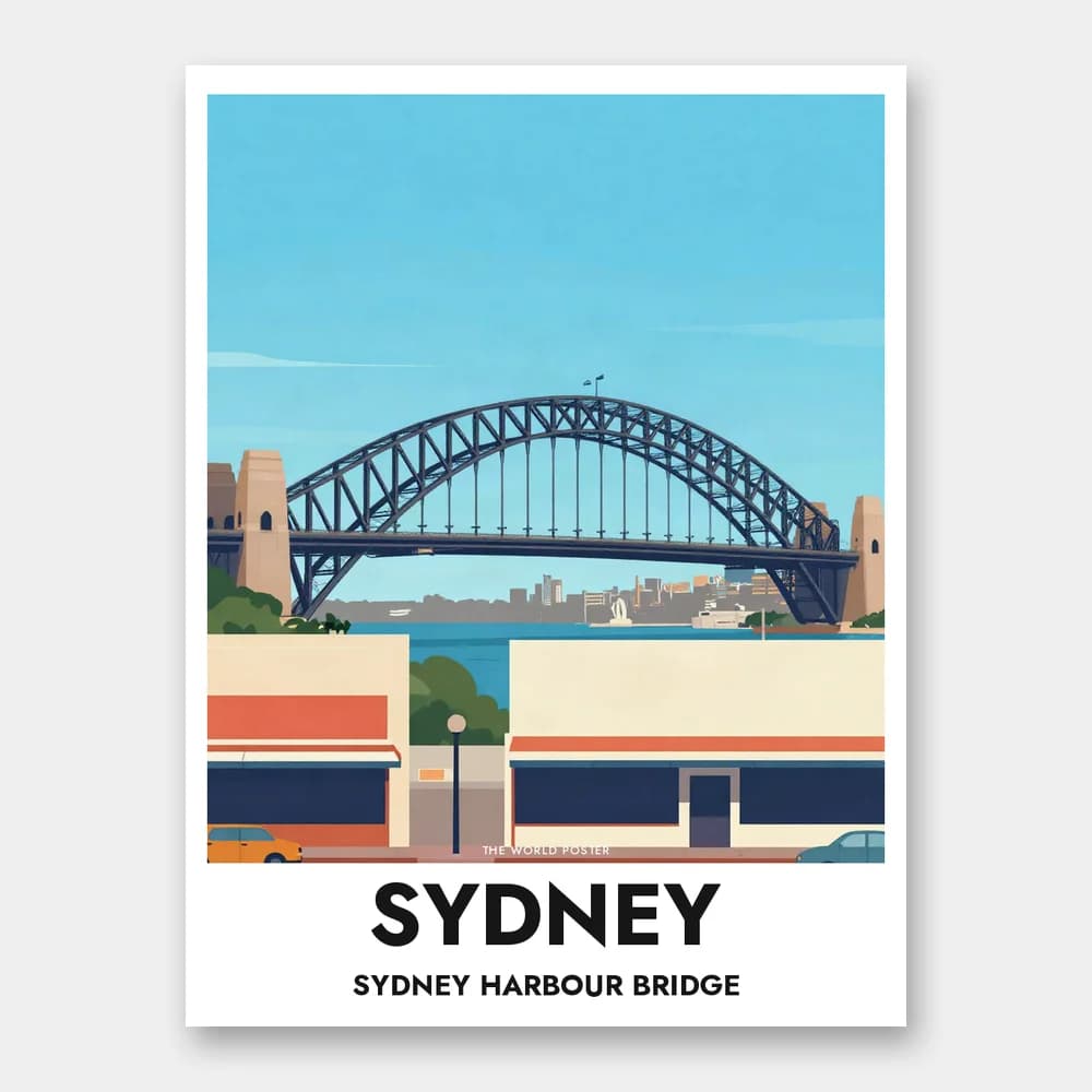 Poster SYDNEY – Sydney Harbour Bridge - Image 1 of 6