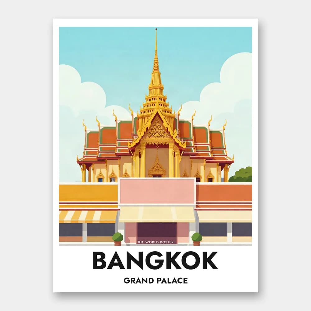 Poster BANGKOK – Großer Palast - Image 1 of 6