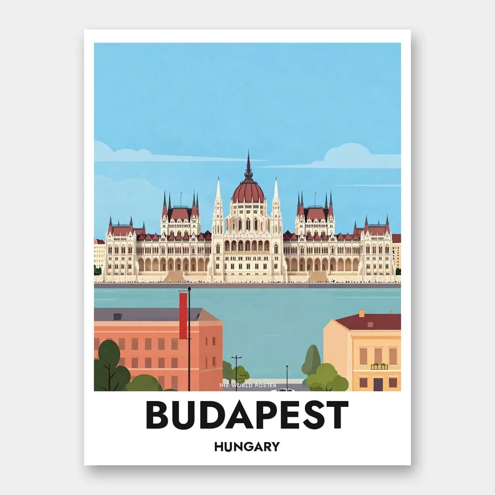 Poster BUDAPEST – Das Parlament - Image 1 of 6