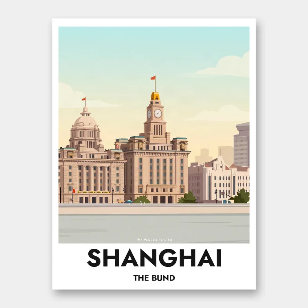 Poster SHANGHAI – Der Bund im Morgenlicht - Image 1 of 6