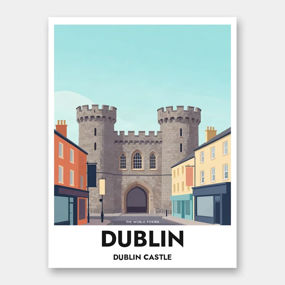 Poster DUBLINO – Castello di Dublino - Image 1 of 6
